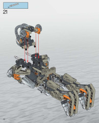 LEGO 8557 instructions page 50 – build guide