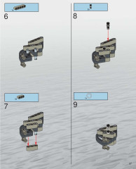 LEGO 8557 instructions page 57 – build guide