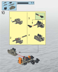 LEGO 8557 instructions page 7 – build guide