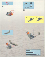 LEGO 8557 instructions page 35 – build guide