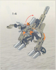 LEGO 8557 instructions page 38 – build guide
