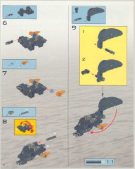 LEGO 8557 instructions page 40 – build guide