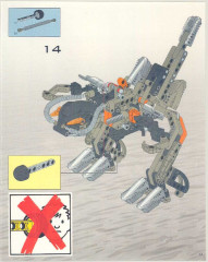 LEGO 8557 instructions page 43 – build guide