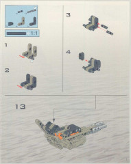 LEGO 8557 instructions page 7 – build guide