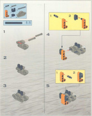 LEGO 8557 instructions page 9 – build guide