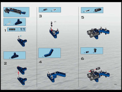 LEGO 8558 instructions page 103 – build guide