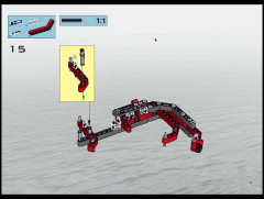 LEGO 8558 instructions page 11 – build guide