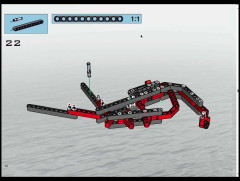 LEGO 8558 instructions page 18 – build guide