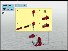 LEGO 8558 instructions page 33 – build guide