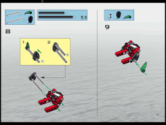 LEGO 8558 instructions page 37 – build guide