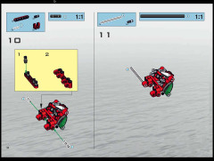 LEGO 8558 instructions page 38 – build guide