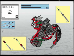 LEGO 8558 instructions page 47 – build guide