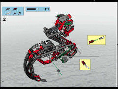 LEGO 8558 instructions page 48 – build guide