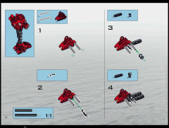LEGO 8558 instructions page 50 – build guide