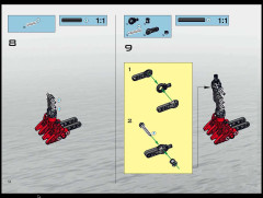 LEGO 8558 instructions page 52 – build guide