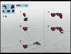 LEGO 8558 instructions page 64 – build guide