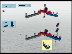 LEGO 8558 instructions page 70 – build guide