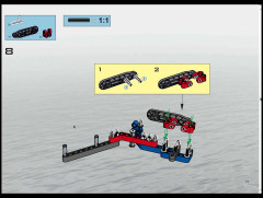 LEGO 8558 instructions page 71 – build guide