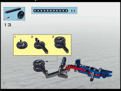 LEGO 8558 instructions page 76 – build guide