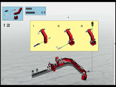 LEGO 8558 instructions page 8 – build guide