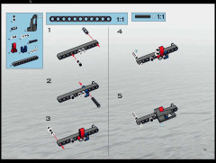 LEGO 8558 instructions page 85 – build guide