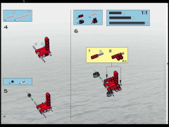 LEGO 8558 instructions page 88 – build guide