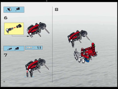 LEGO 8558 instructions page 92 – build guide