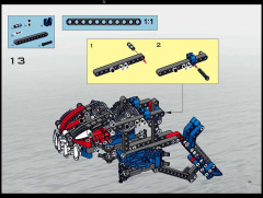 LEGO 8558 instructions page 95 – build guide