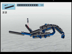 LEGO 8558 instructions page 18 – build guide