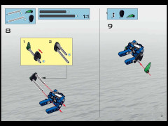 LEGO 8558 instructions page 37 – build guide