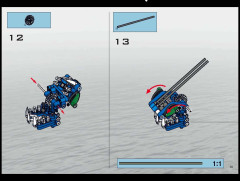 LEGO 8558 instructions page 39 – build guide