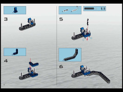 LEGO 8558 instructions page 4 – build guide