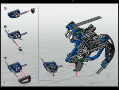 LEGO 8558 instructions page 46 – build guide