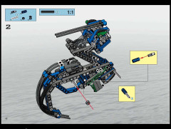 LEGO 8558 instructions page 48 – build guide