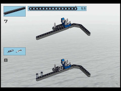 LEGO 8558 instructions page 5 – build guide