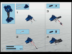 LEGO 8558 instructions page 50 – build guide