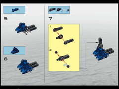 LEGO 8558 instructions page 51 – build guide