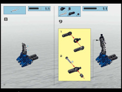 LEGO 8558 instructions page 52 – build guide