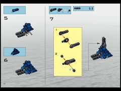 LEGO 8558 instructions page 58 – build guide