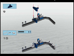 LEGO 8558 instructions page 6 – build guide