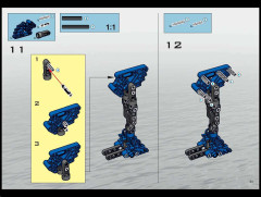 LEGO 8558 instructions page 61 – build guide