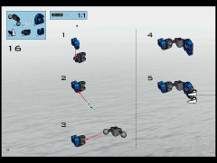 LEGO 8558 instructions page 64 – build guide
