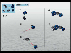 LEGO 8558 instructions page 66 – build guide