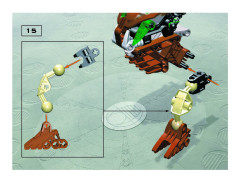 LEGO 8560 instructions page 15 – build guide