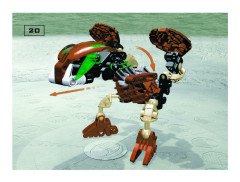 LEGO 8560 instructions page 20 – build guide