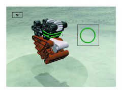 LEGO 8560 instructions page 9 – build guide