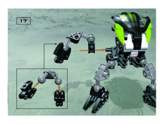 LEGO 8561 instructions page 17 – build guide