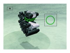 LEGO 8561 instructions page 9 – build guide
