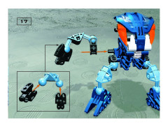 LEGO 8562 instructions page 17 – build guide