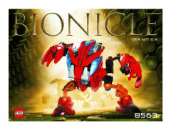 LEGO 8563 instructions page 1 – build guide